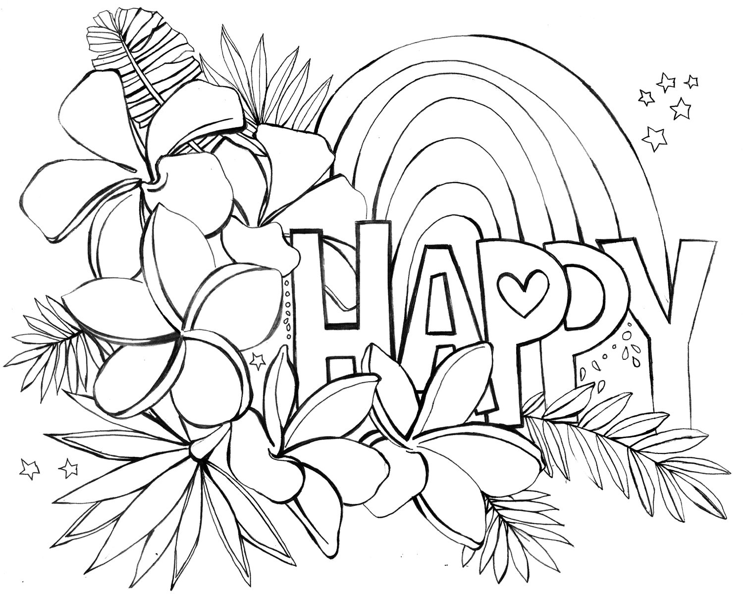 Free Adult Coloring Pages From Hawai i Artists and Our Magazine That You Can Print And Enjoy At Home