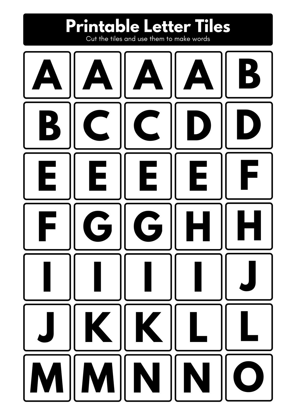 abc alphabet letters printable