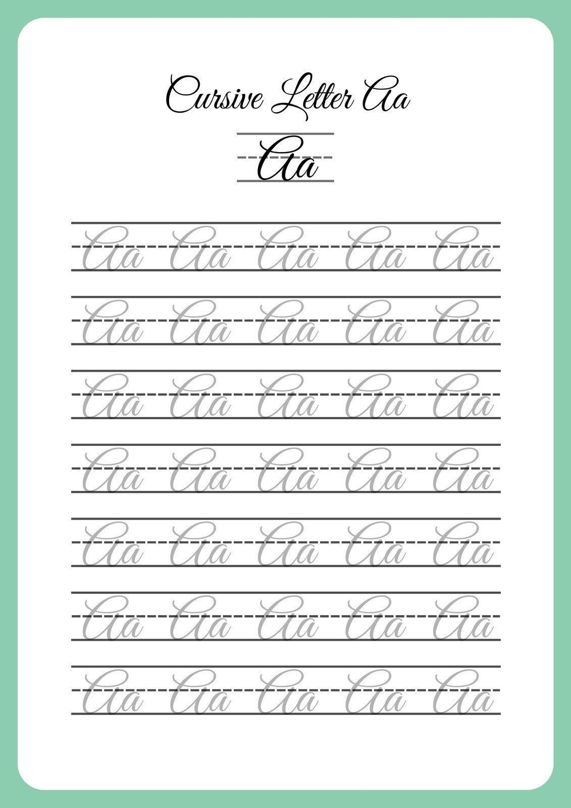 Free Custom Printable Handwriting Worksheet Templates Canva Free Custom Printable Handwriting Worksheet Templates Canva