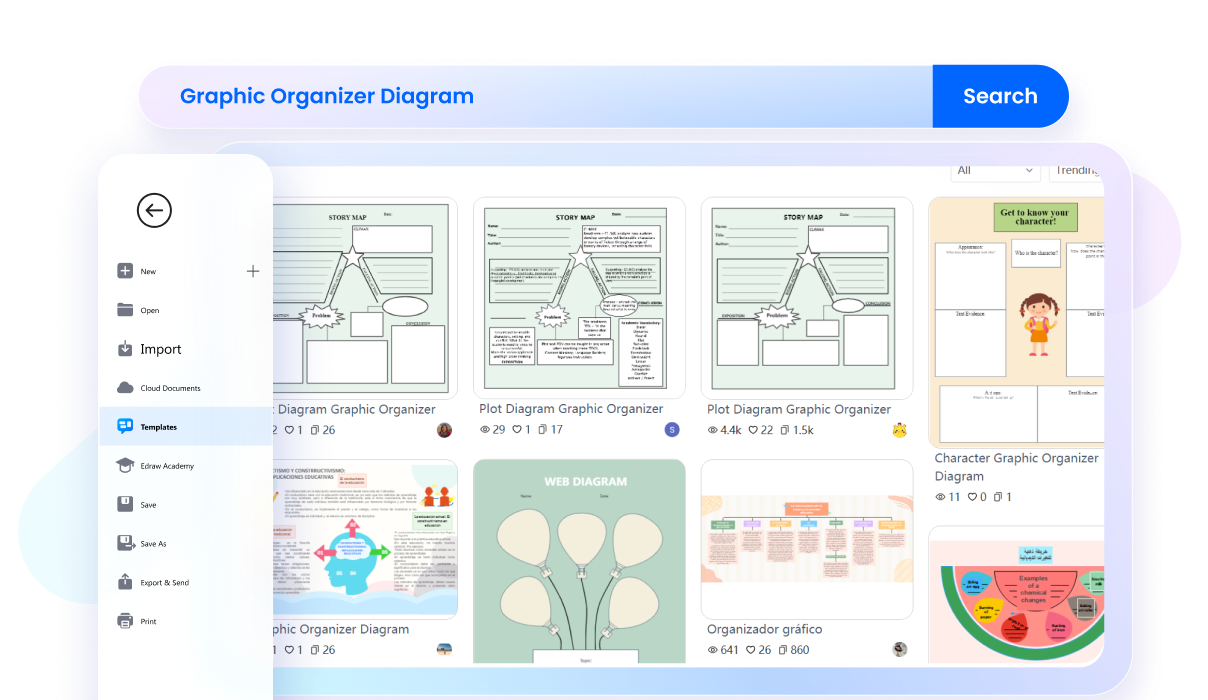 graphic organizer maker digital
