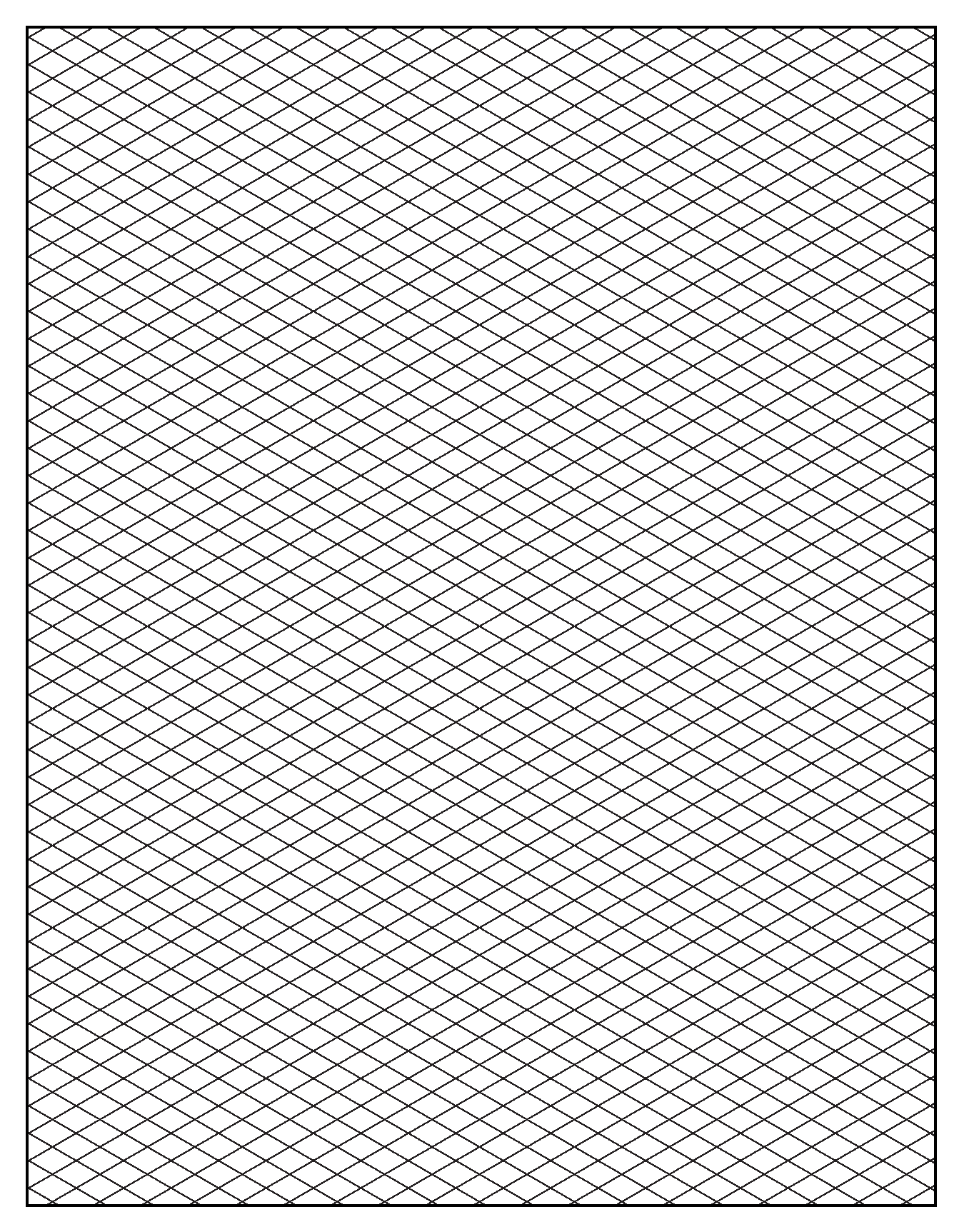 Free Isometric Graph Paper To Print Free Isometric Graph Paper To Print