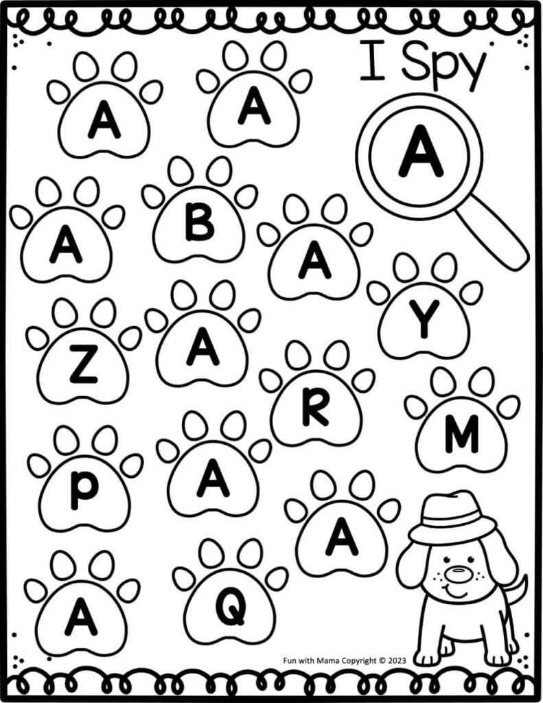 free printable letter a worksheets
