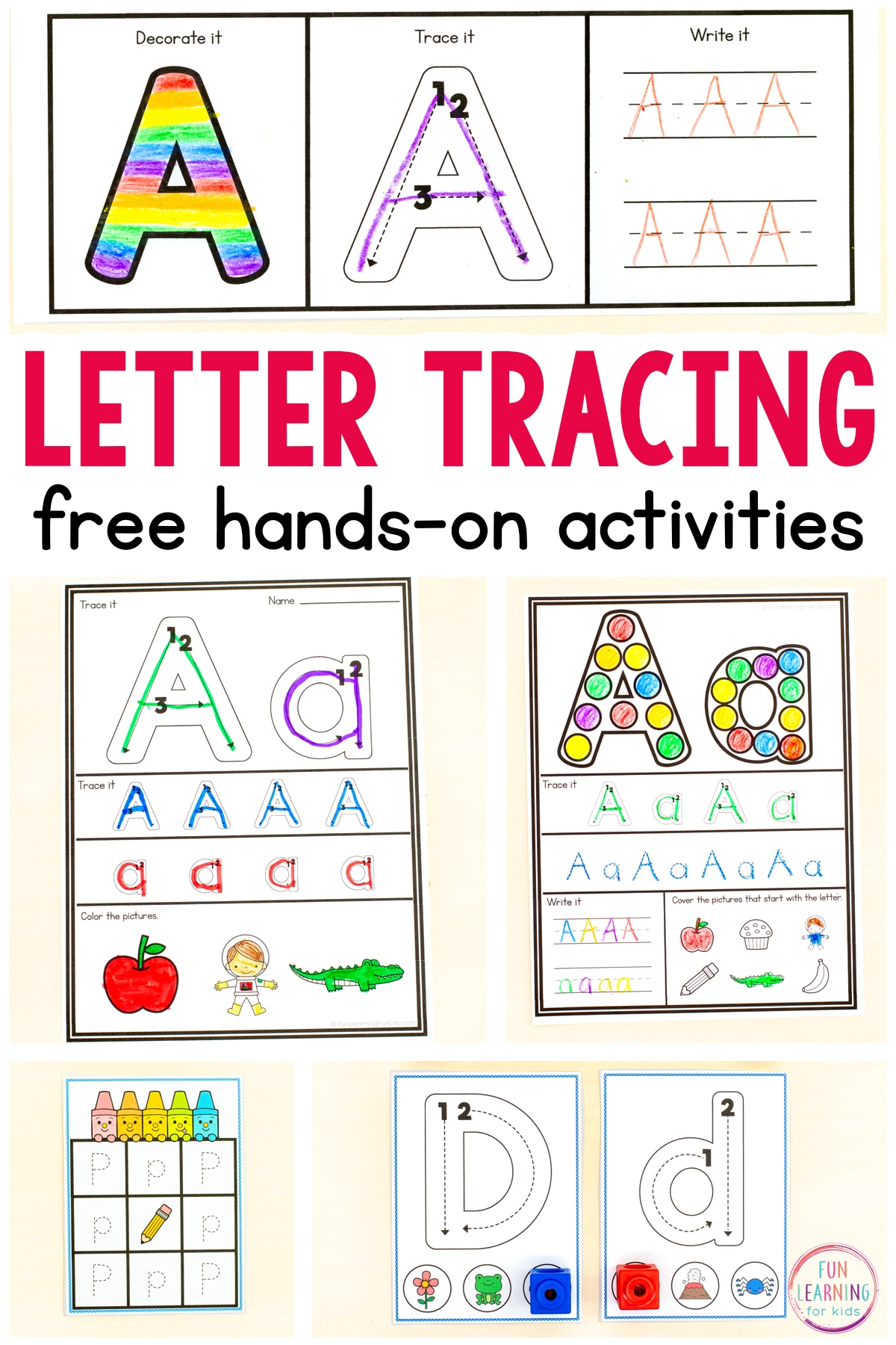 Free Letter Tracing Printables For Alphabet Letter Formation