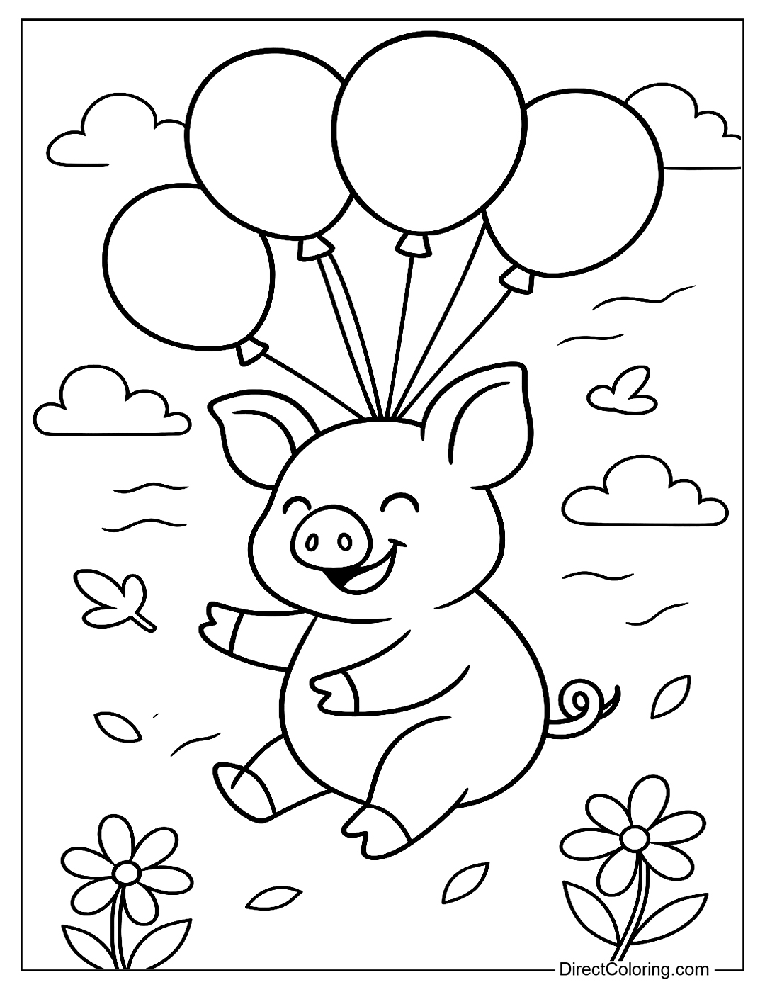 Free Pig Coloring Pages Free PDF To Download And Print Free Pig Coloring Pages Free PDF To Download And Print