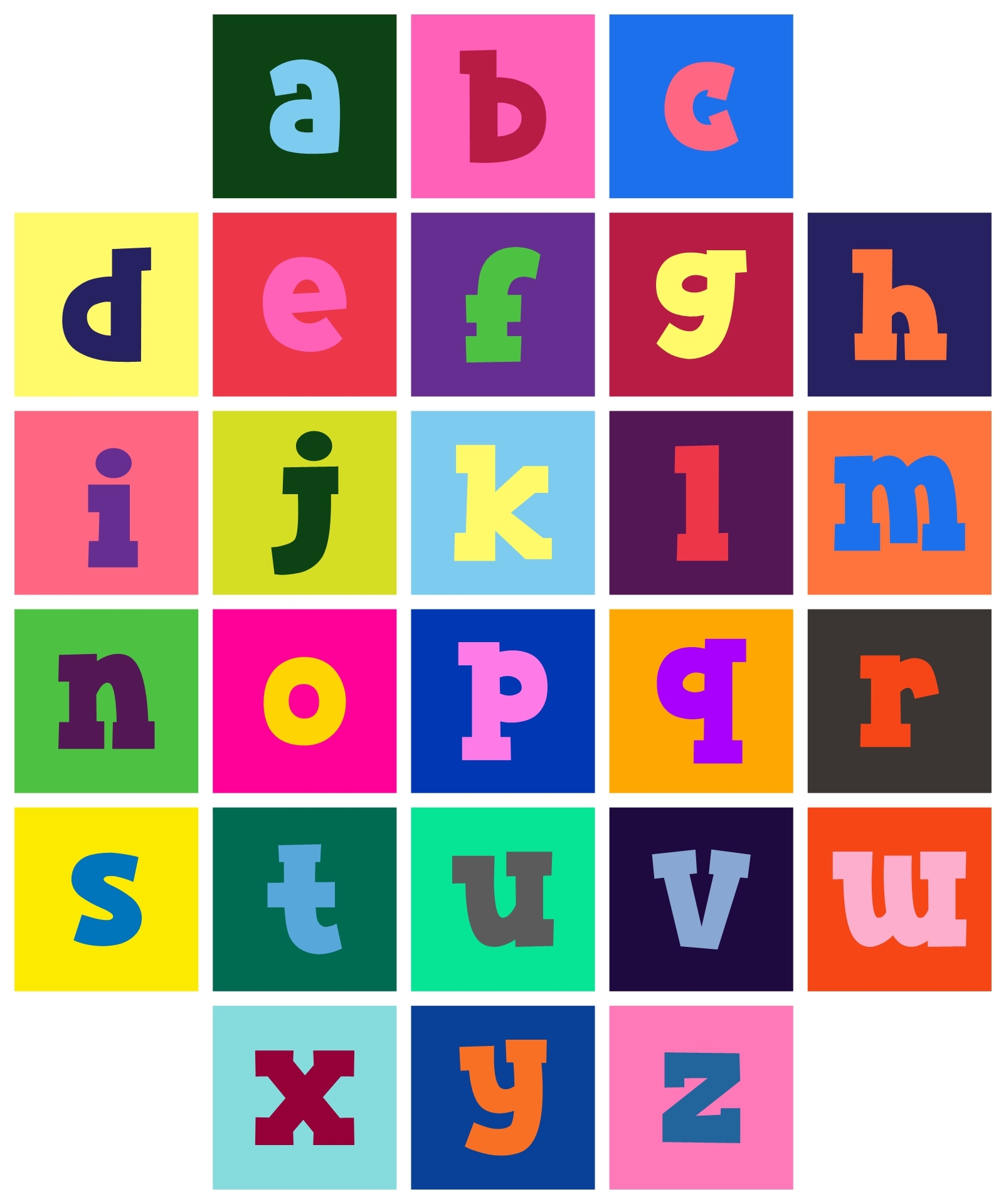 Free Printable Alphabet Letters Lower Case Printable Party Favors Free Printable Alphabet Letters Lower Case Printable Party Favors