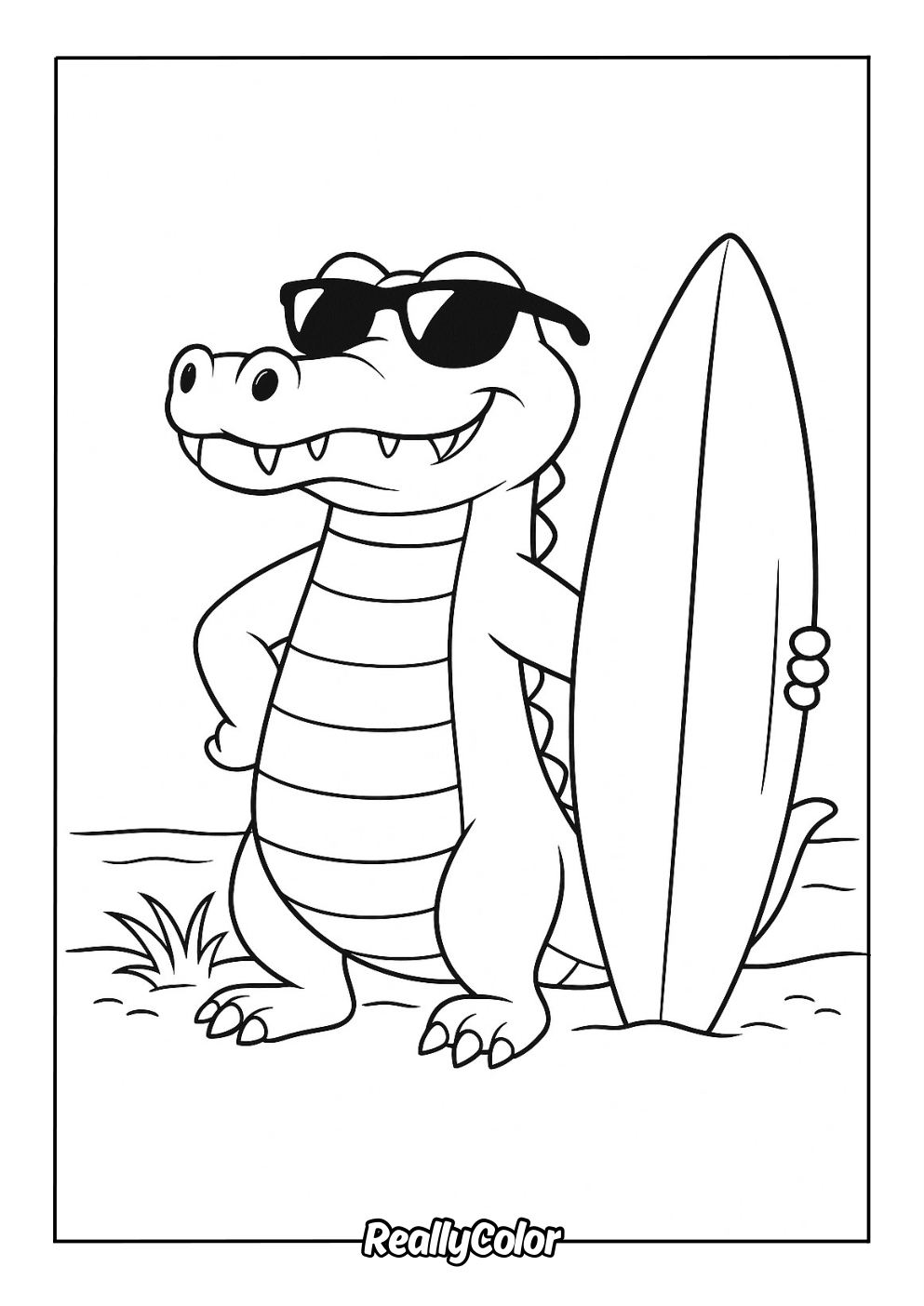 alligator pictures to color alligator pictures to color