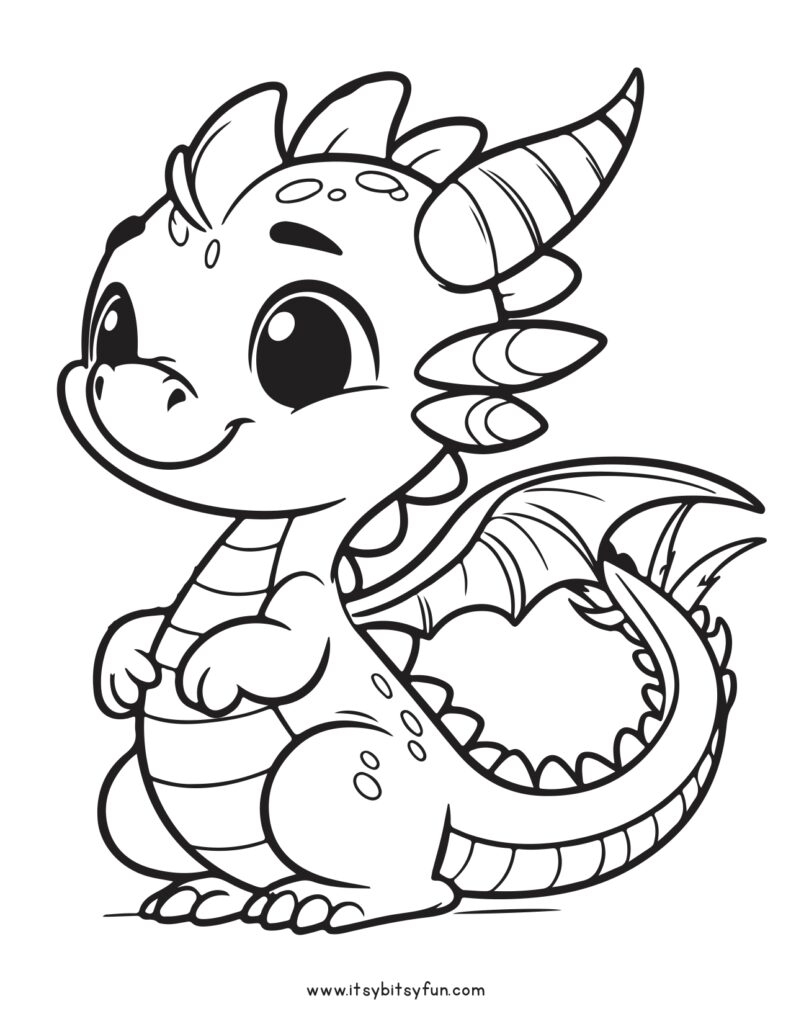 Free Printable Dragon Coloring Pages For Kids Itsy Bitsy Fun Free Printable Dragon Coloring Pages For Kids Itsy Bitsy Fun