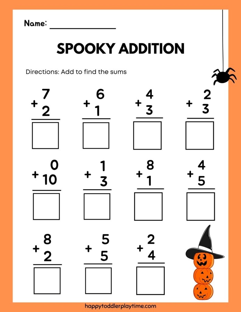 printable kindergarten math worksheets