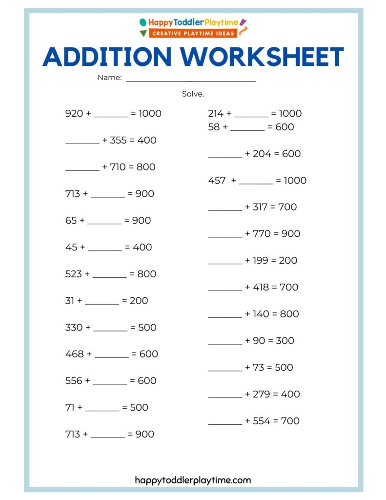 printable 4th grade math worksheets