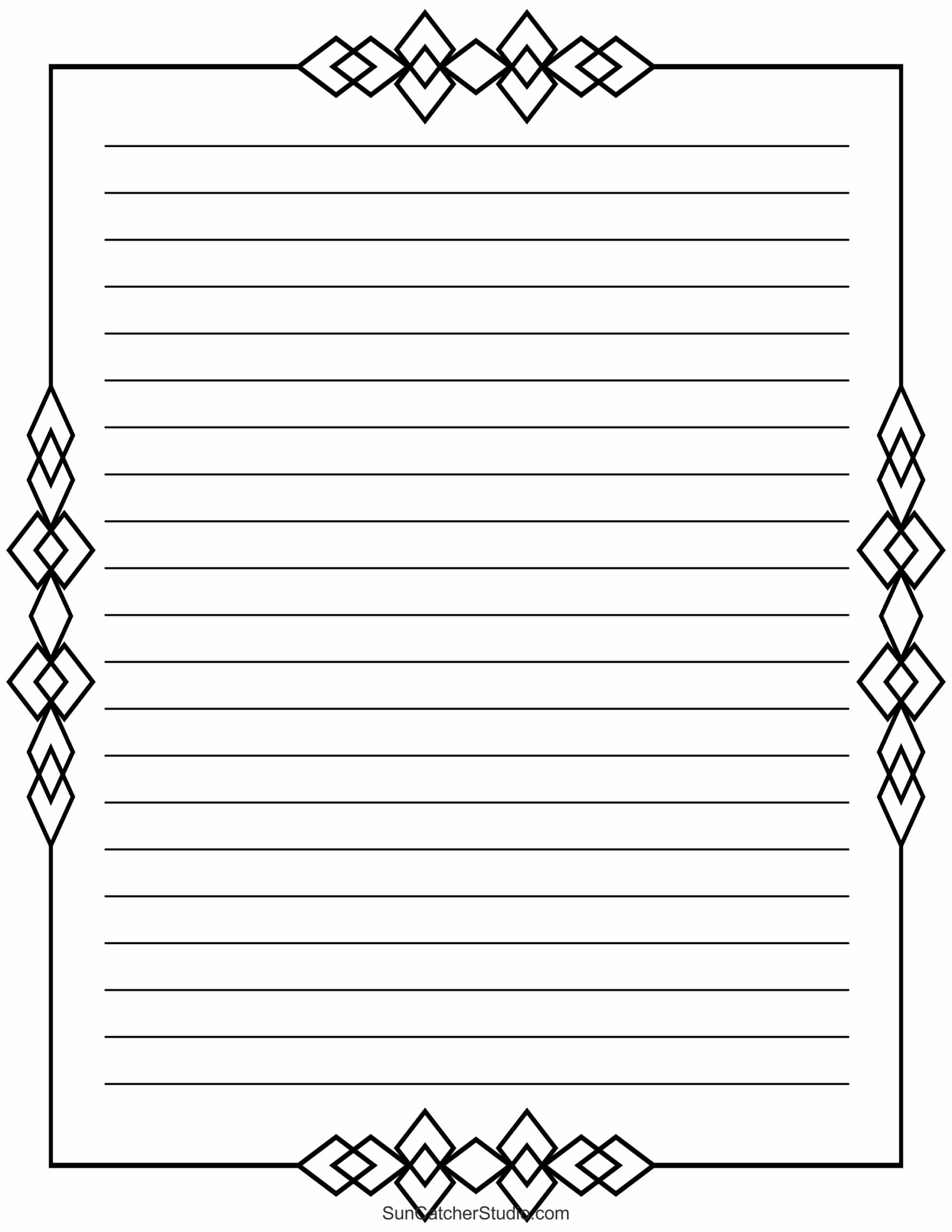 printable lined paper pdf