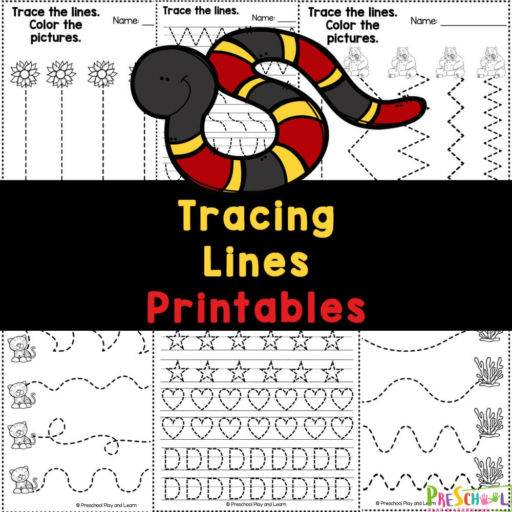 free printable tracing worksheets free printable tracing worksheets