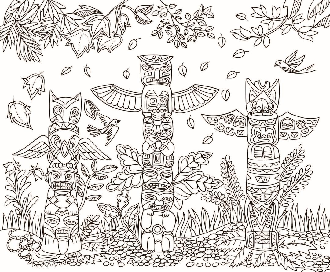 Freebie Friday 09 27 19 Native American Spirit Coloring Page Freebie Friday 09 27 19 Native American Spirit Coloring Page