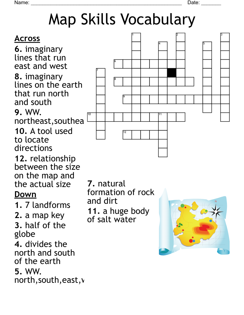 Geography Of Oklahoma Crossword WordMint