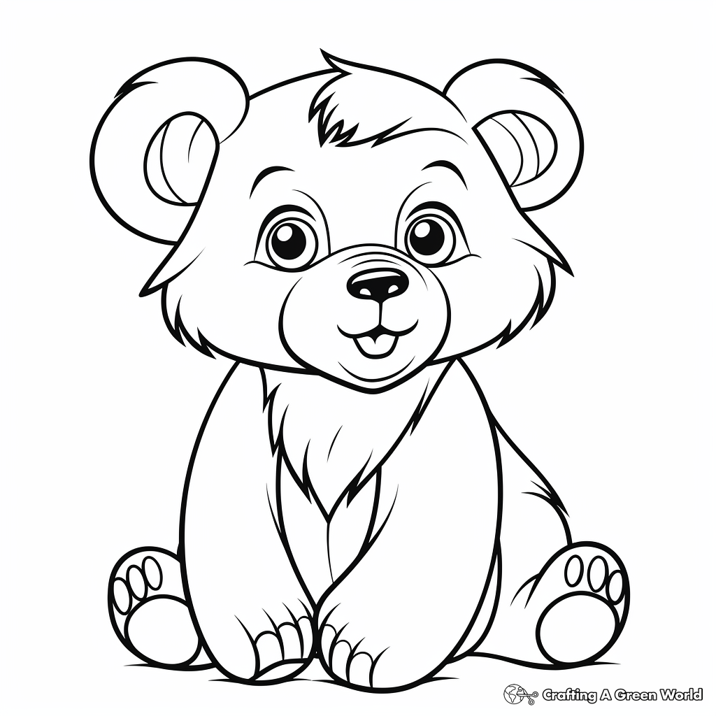 Grizzly Bear Coloring Pages Free Printable Grizzly Bear Coloring Pages Free Printable