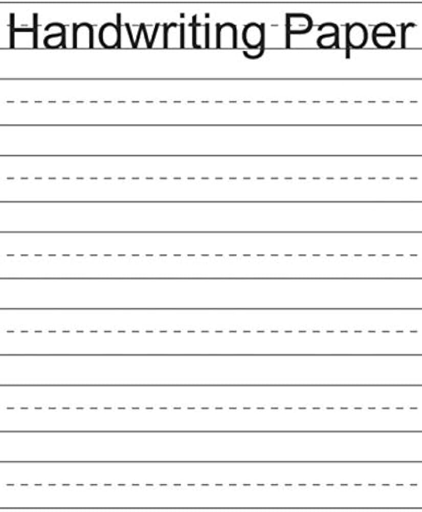 Handwriting Paper Hand Lettering Company Handwriting 9798625896733 Amazon Books
