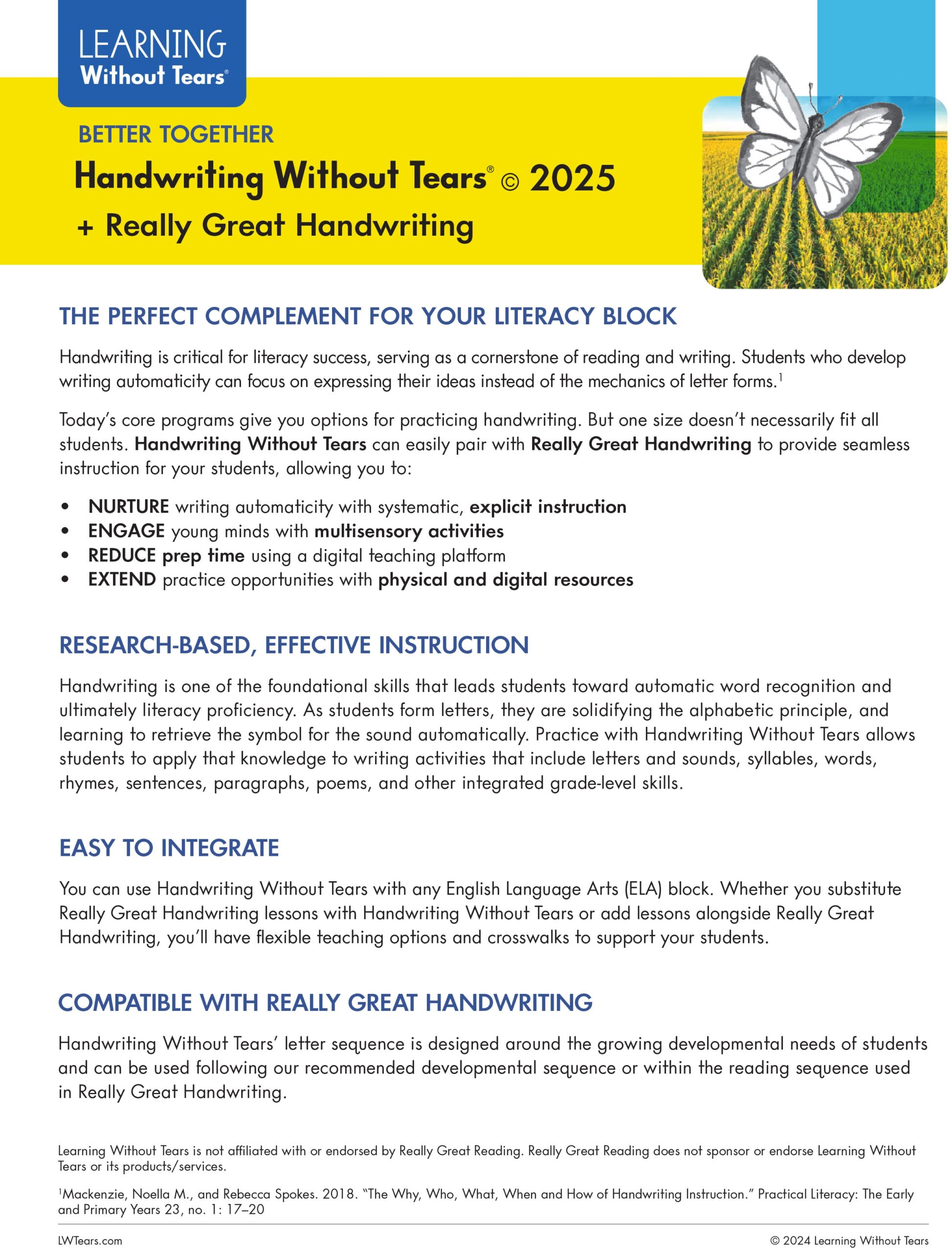 handwriting without tears worksheet maker