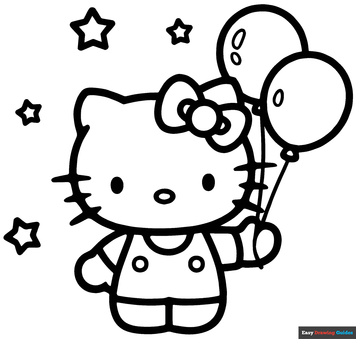 cute coloring pages hello kitty