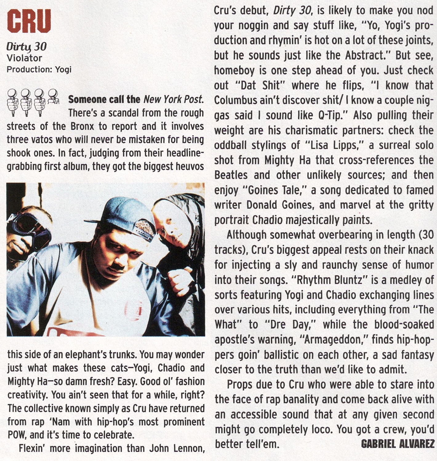 Hip Hop Nostalgia Cru Da Dirty 30 The Source June 1997 Hip Hop Nostalgia Cru Da Dirty 30 The Source June 1997