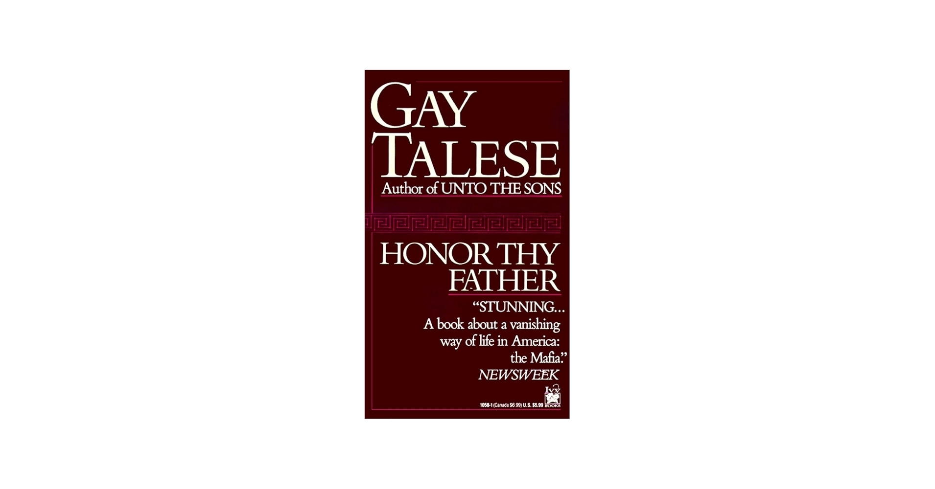 Honor Thy Father Talese Gay 9780804110587 Amazon Books Honor Thy Father Talese Gay 9780804110587 Amazon Books