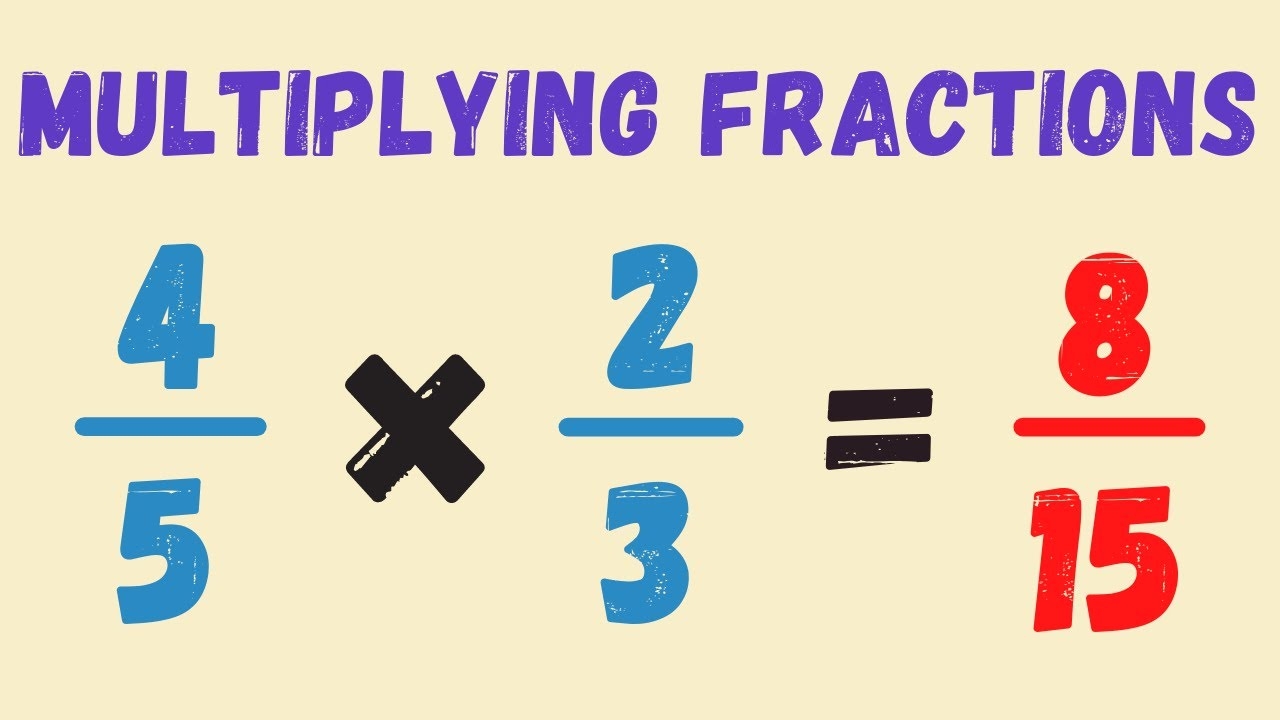 How To Multiply Fractions Math Basics Beat The Calculator YouTube