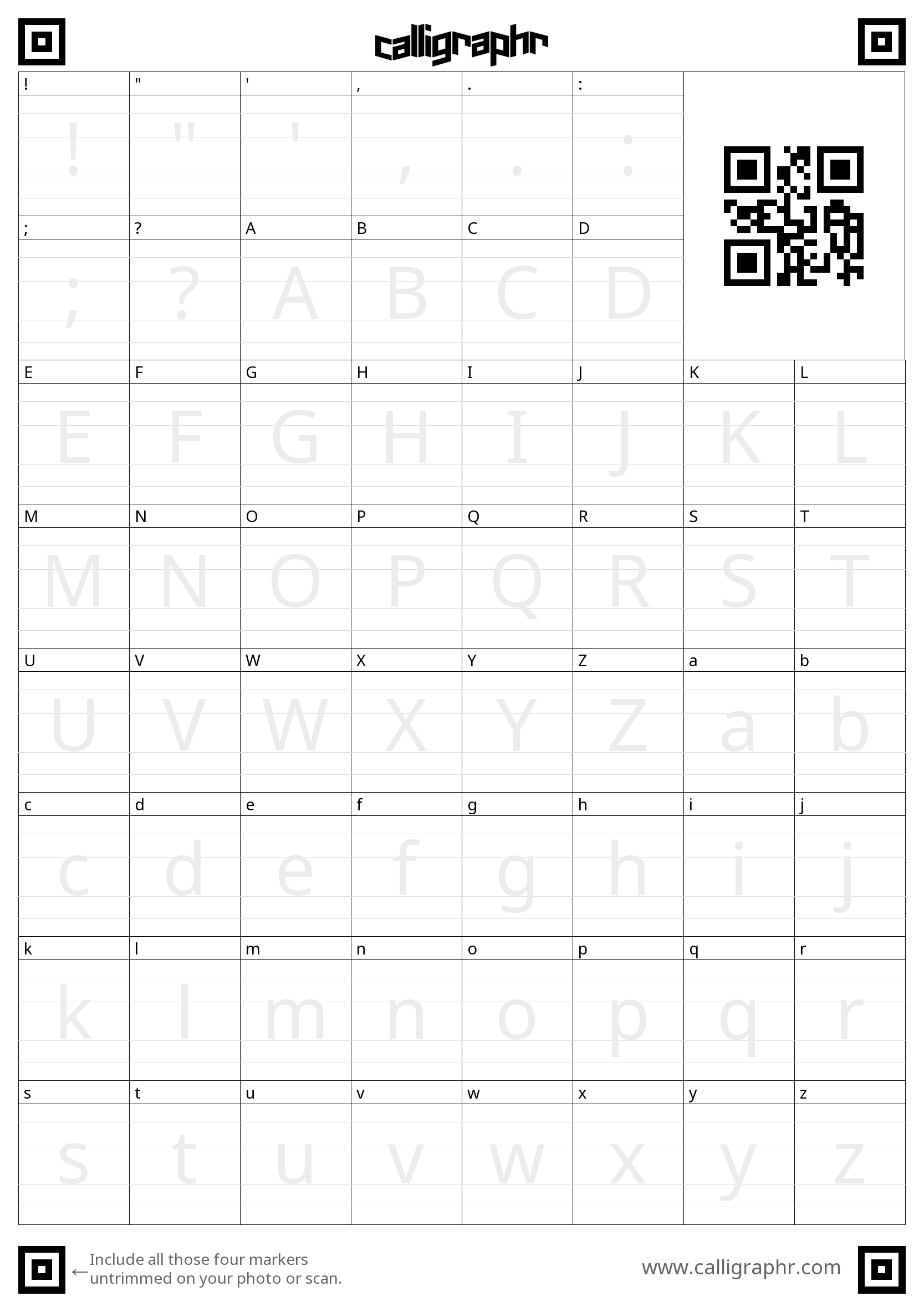 How To Turn Your Own Handwriting Into A Font In 8 Simple Steps