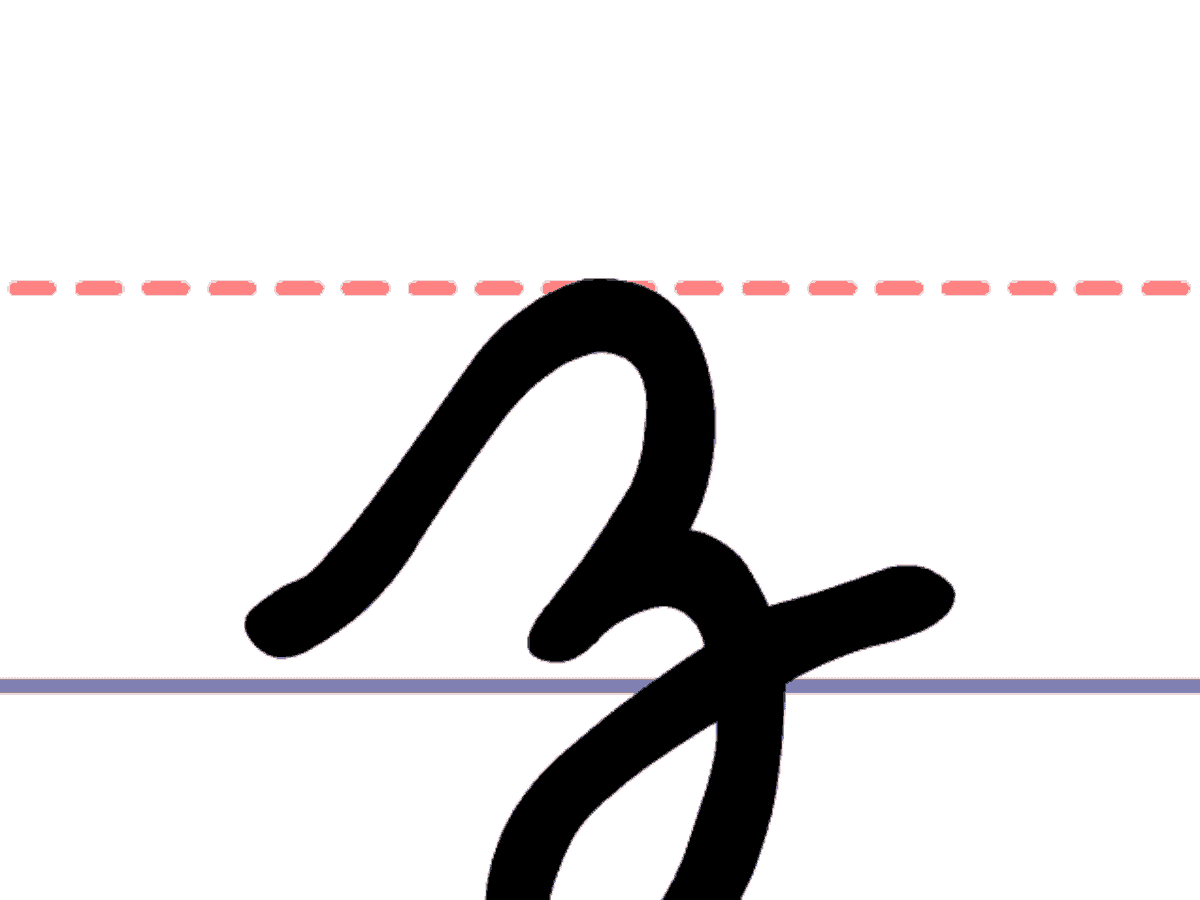 How To Write A Cursive Lowercase Z How To Write A Cursive Lowercase Z