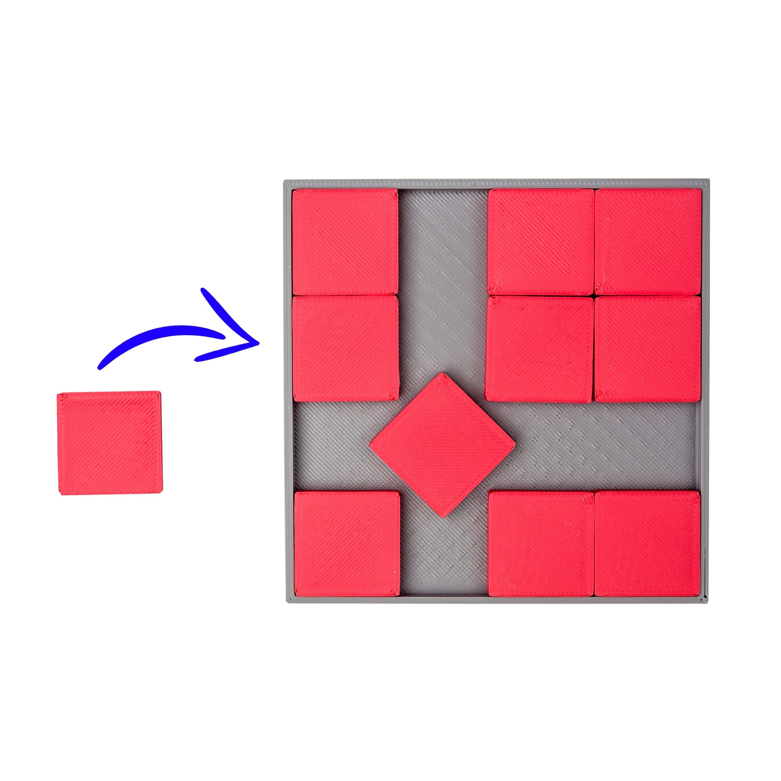 Impossible Puzzle Fit All 11 Squares Into The Frame Etsy Norway Impossible Puzzle Fit All 11 Squares Into The Frame Etsy Norway