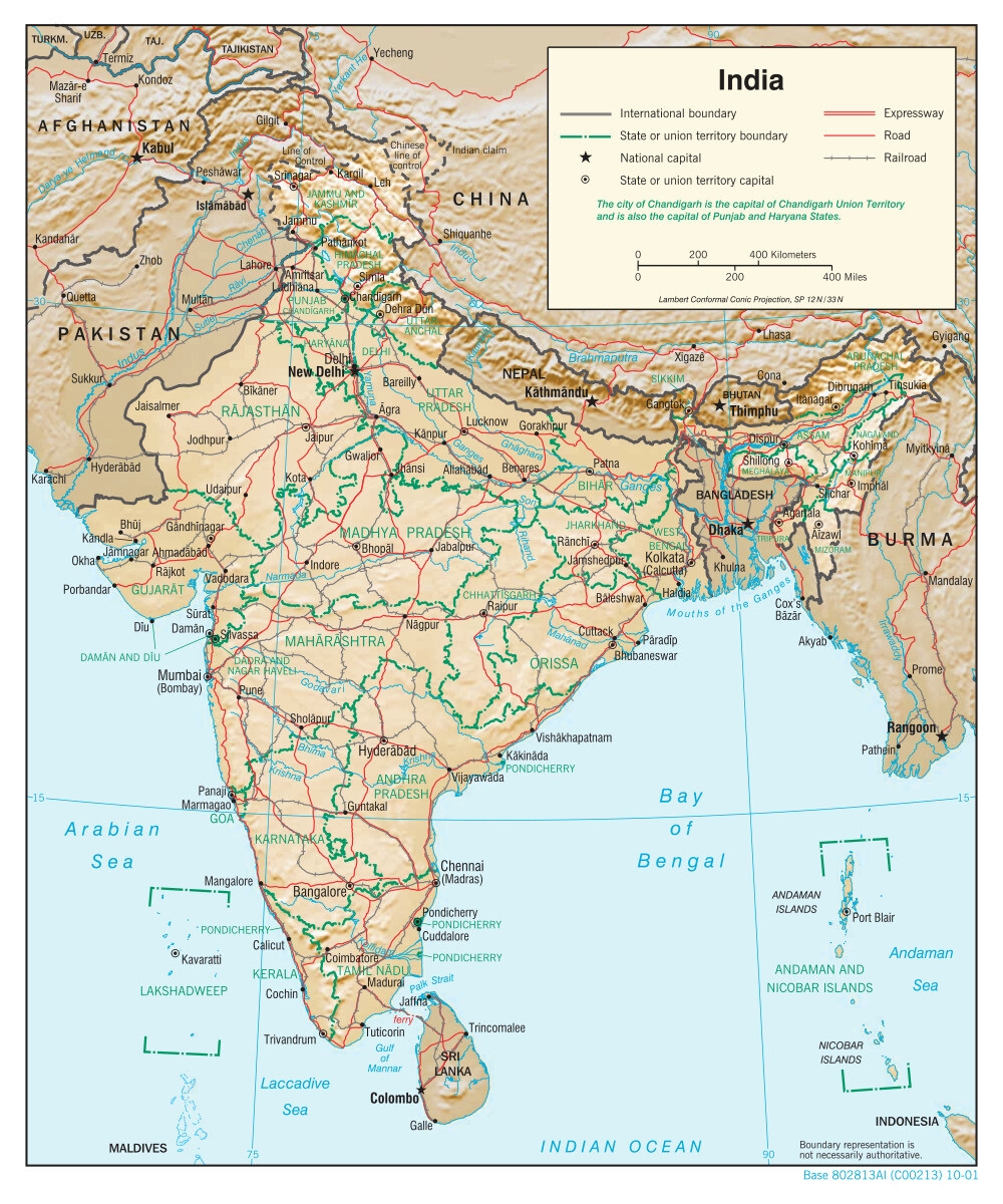 India Physical Geography Geographic Physiographic Map Country Nation Print EBay India Physical Geography Geographic Physiographic Map Country Nation Print EBay