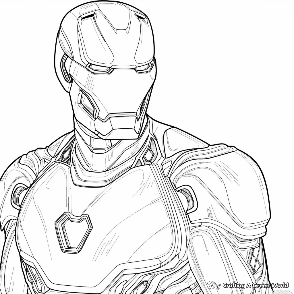 Iron Man Mark 85 Coloring Pages Free Printable Iron Man Mark 85 Coloring Pages Free Printable