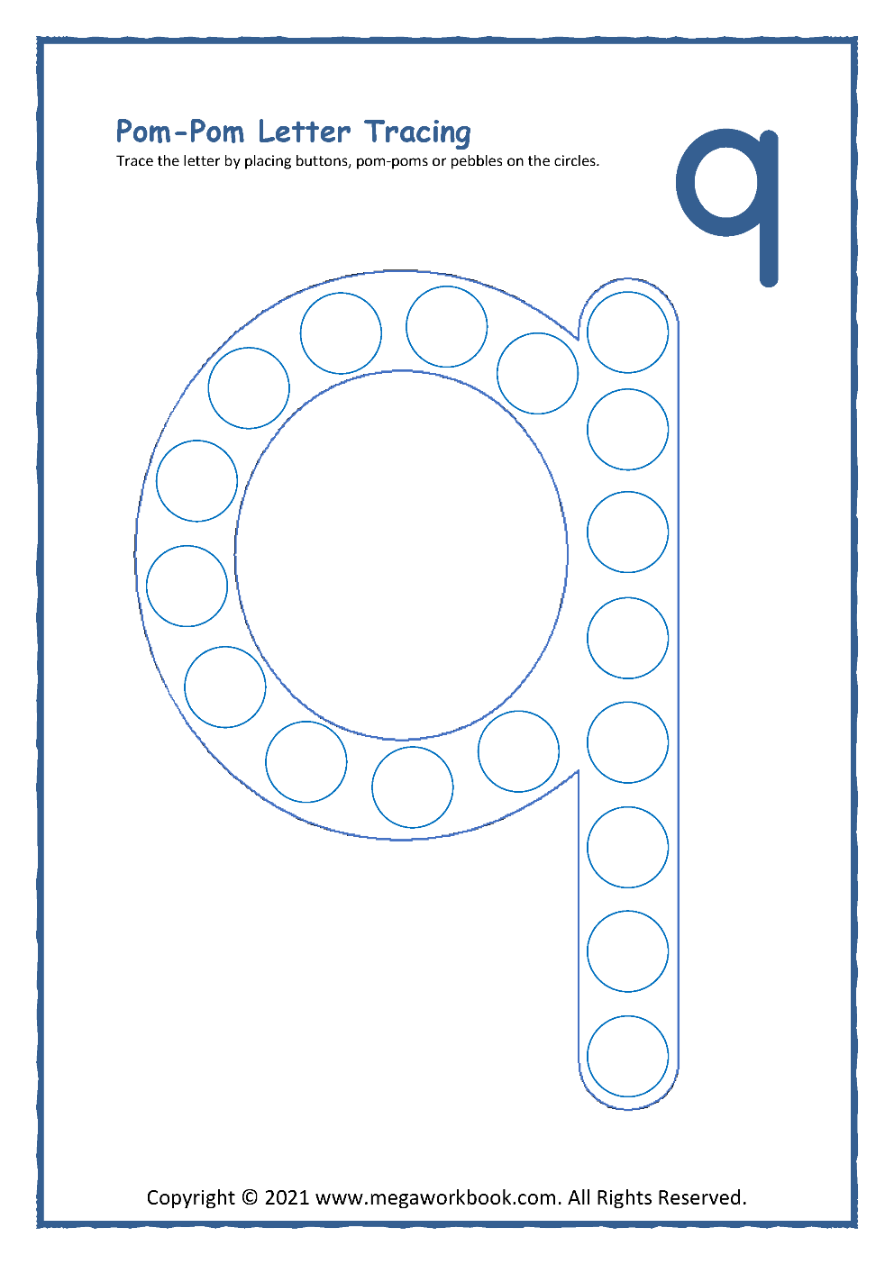 letter q worksheets for preschool