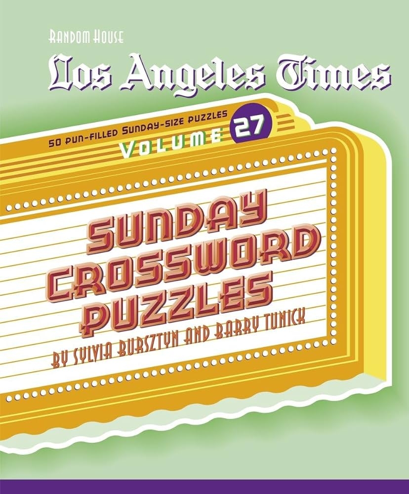 la times sunday crossword