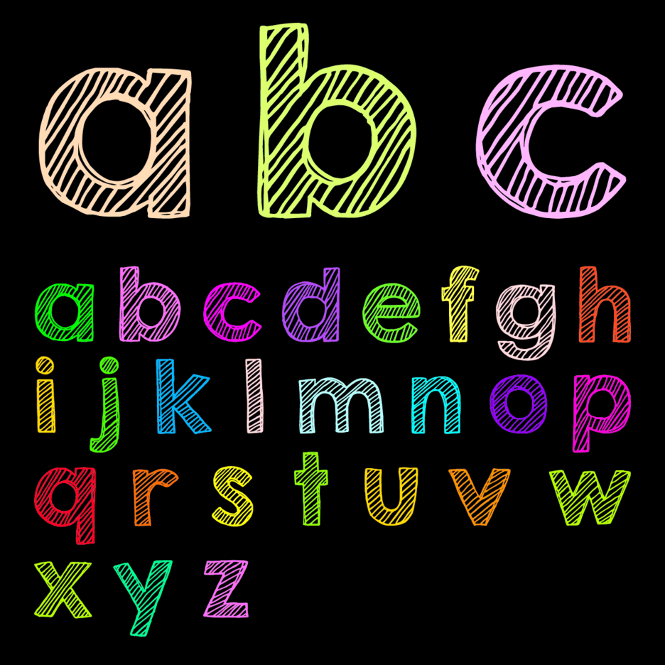 Lower Case ABC Vector FreeVectors Lower Case ABC Vector FreeVectors