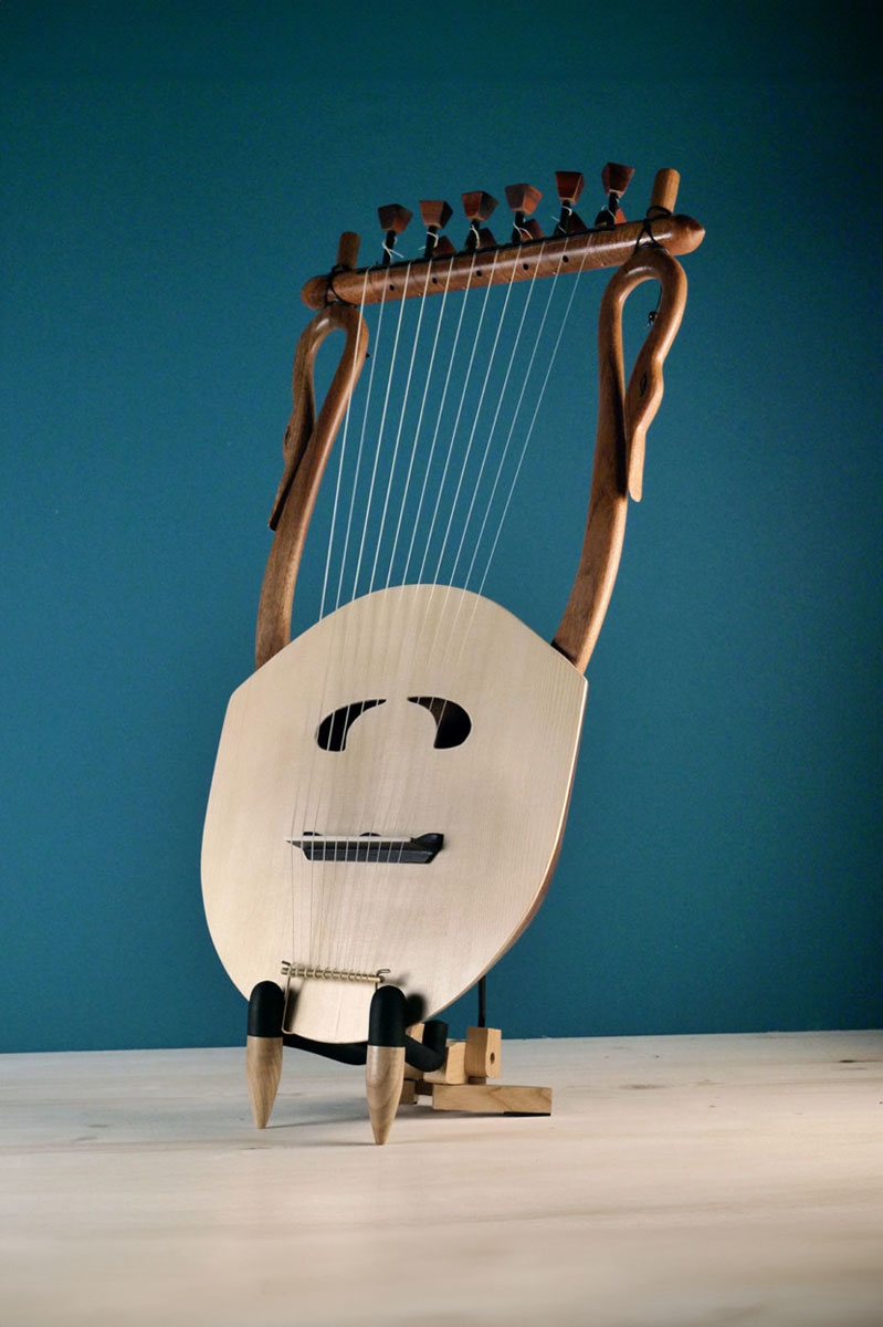 Lyre Of Thamyris 11 Strings Ancient Greek Lyre LUTHIEROS