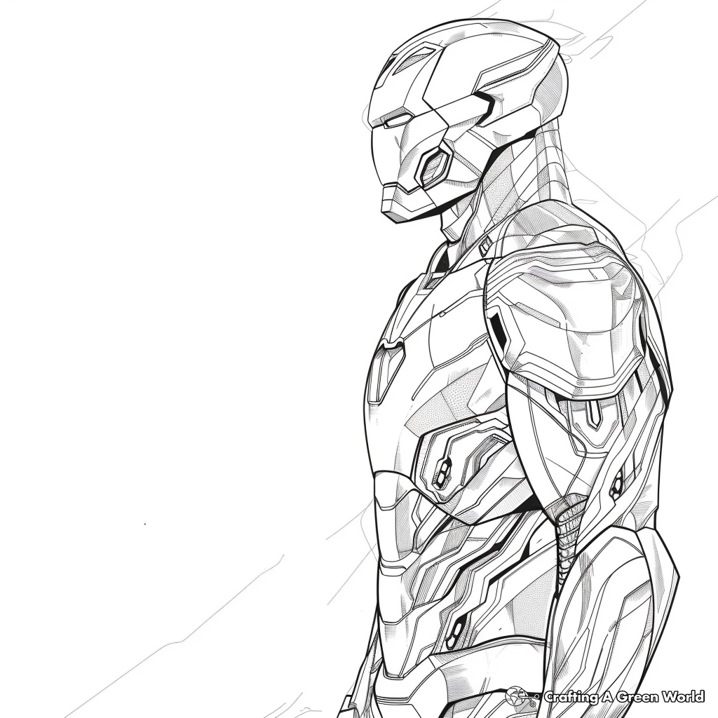 Marvel For Adults Coloring Pages Free Printable 