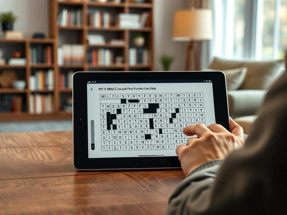 mini crossword hint today