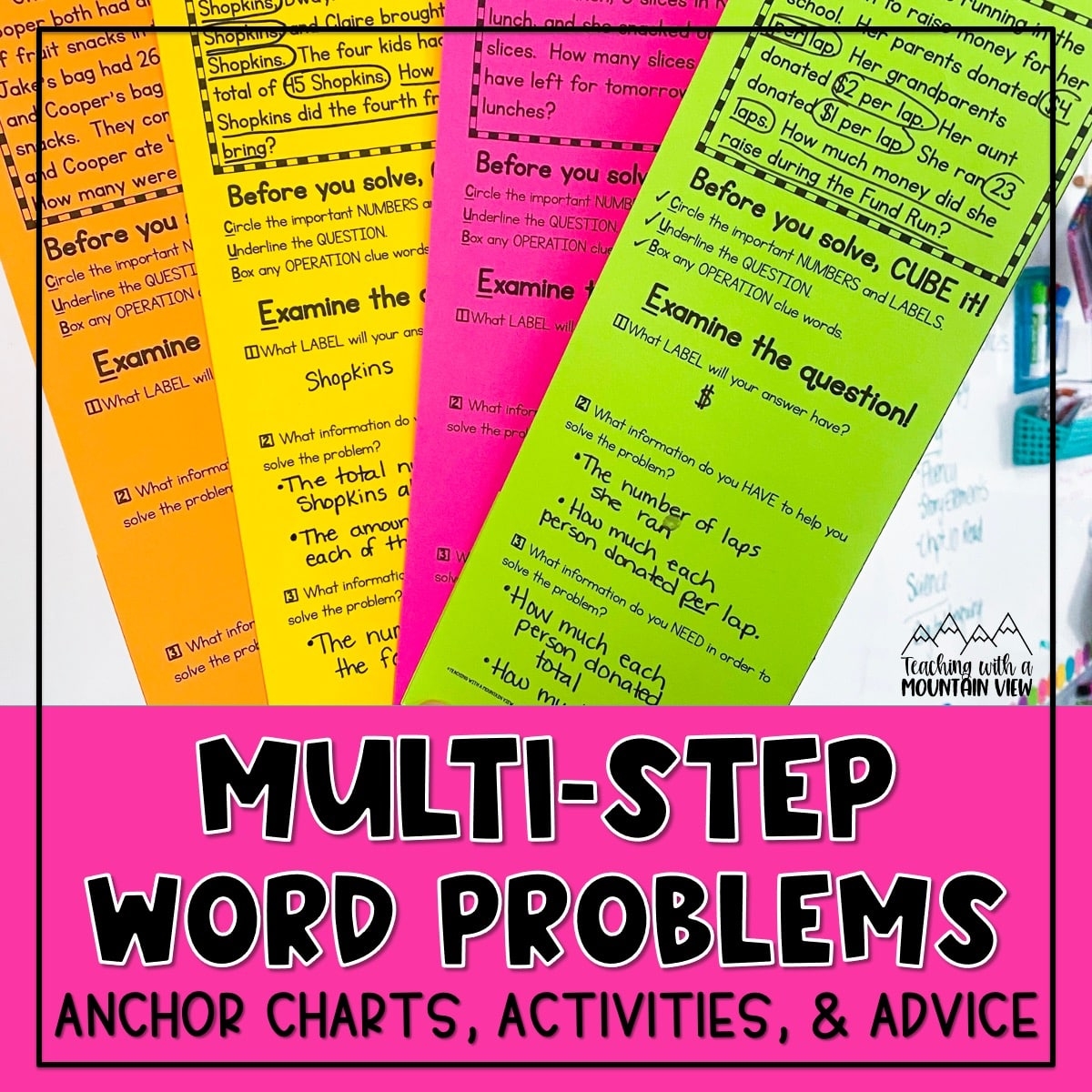 multi step word problems
