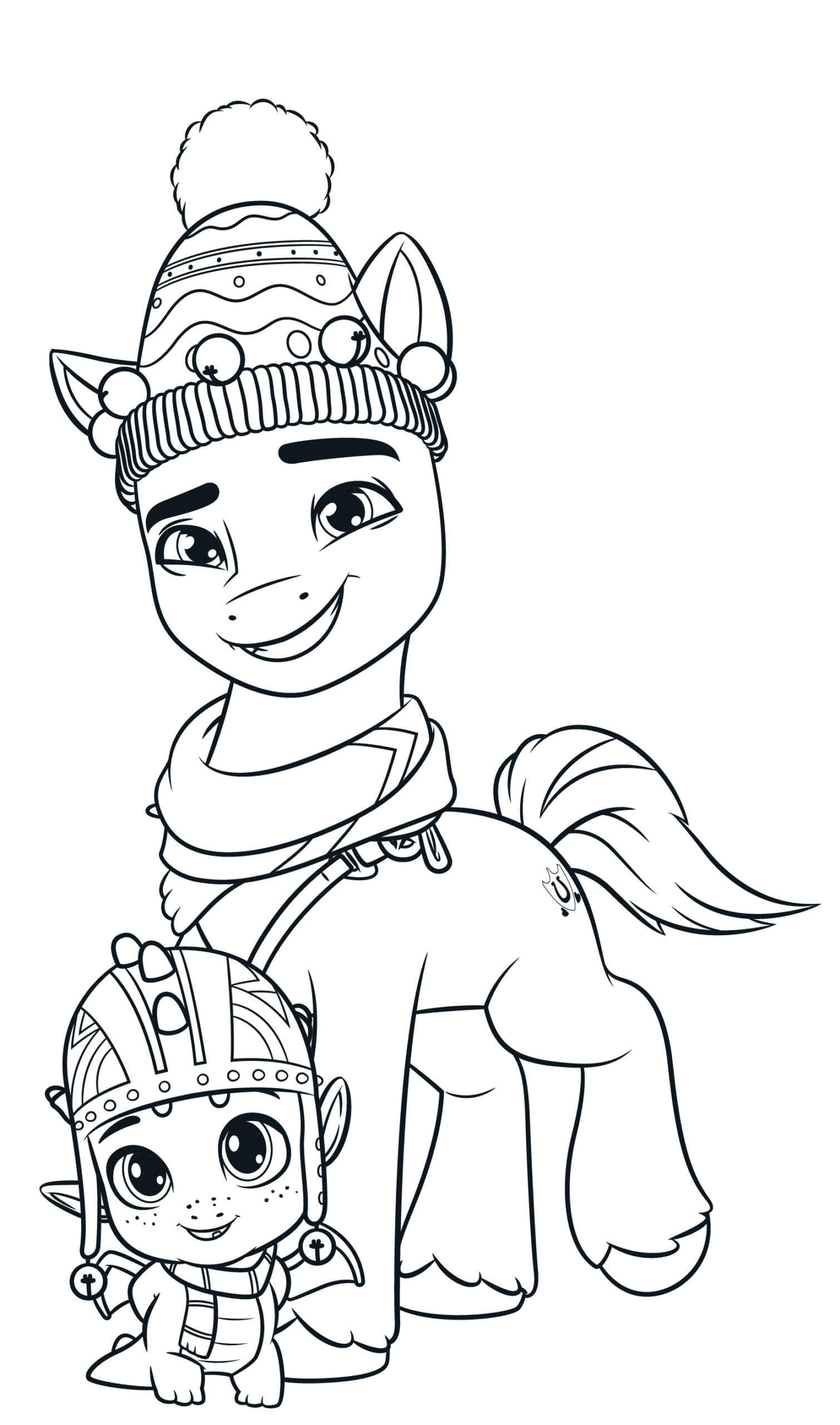 my little ponies coloring pages