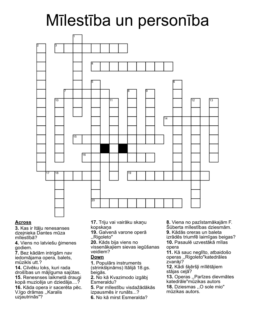 opera solo crossword clue