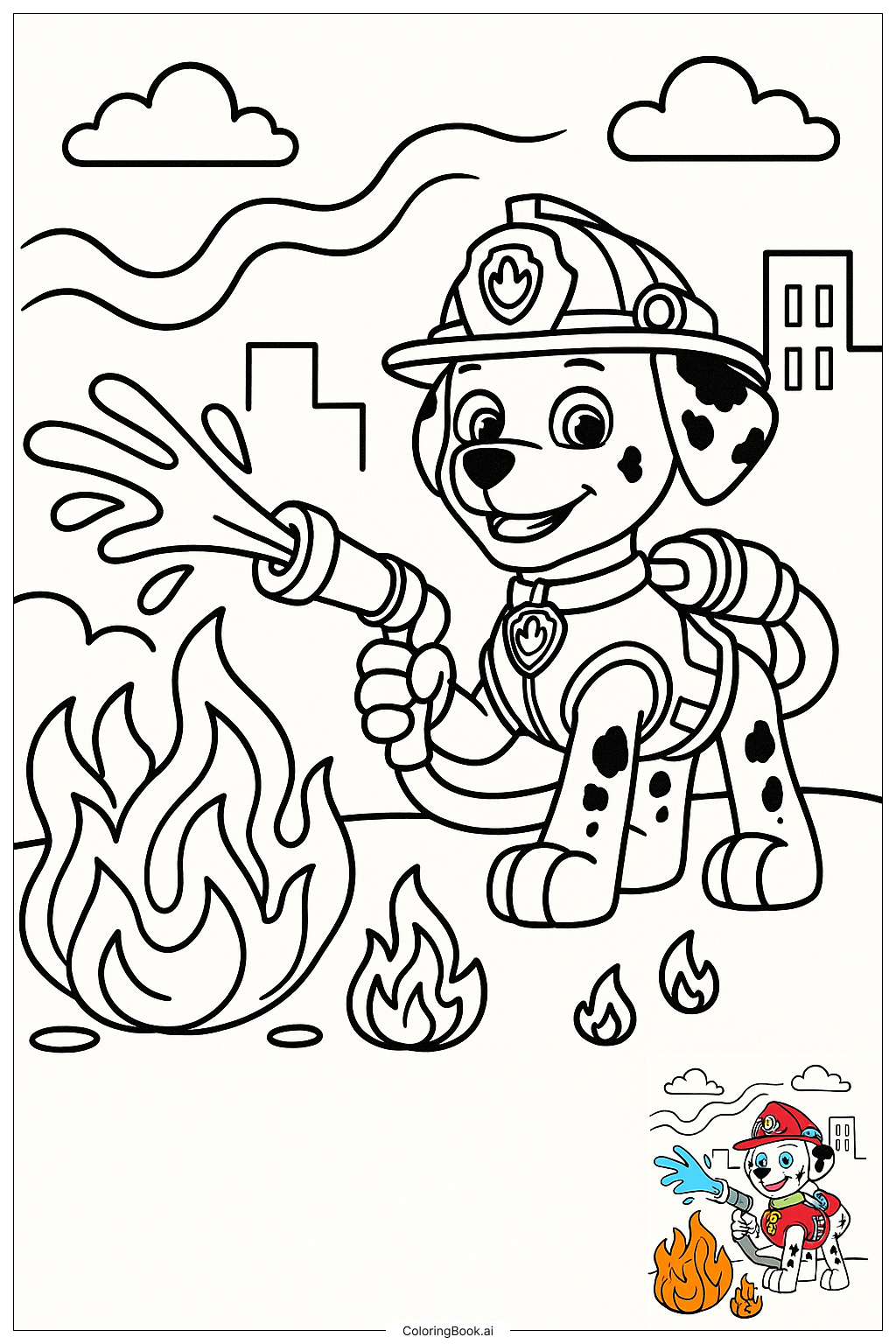 Paw Discounts Patrol Coloring Pages Marshall