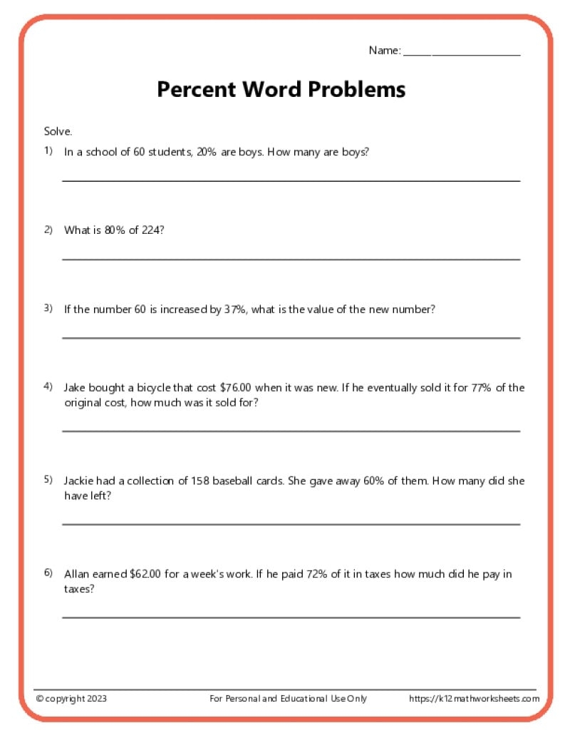 math word problems worksheets math word problems worksheets