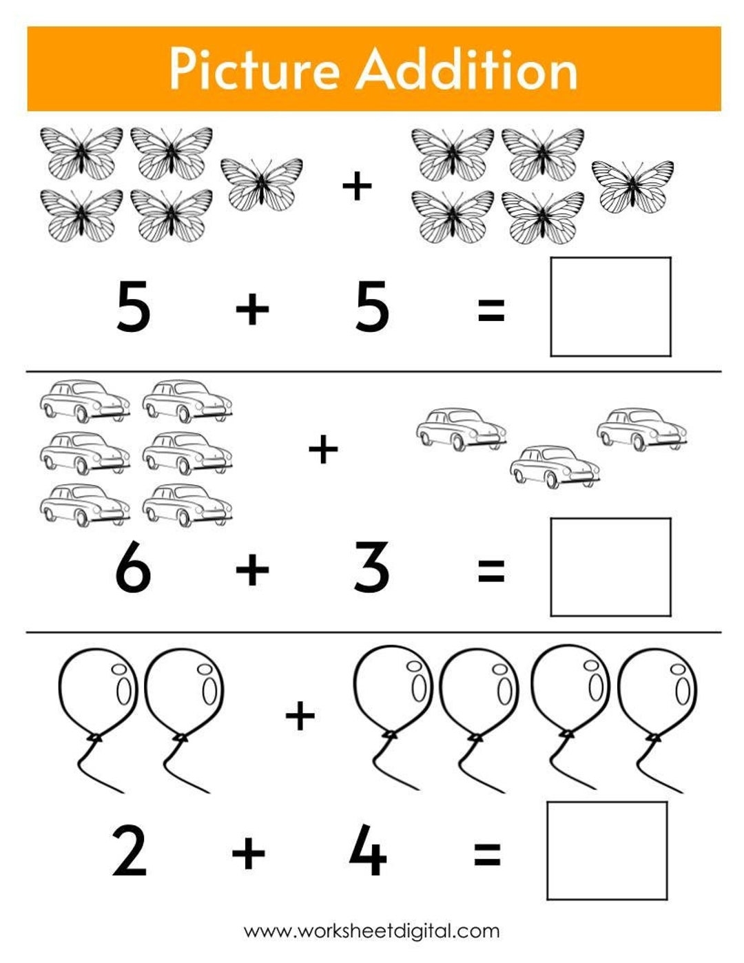 addition worksheets for kindergarten addition worksheets for kindergarten