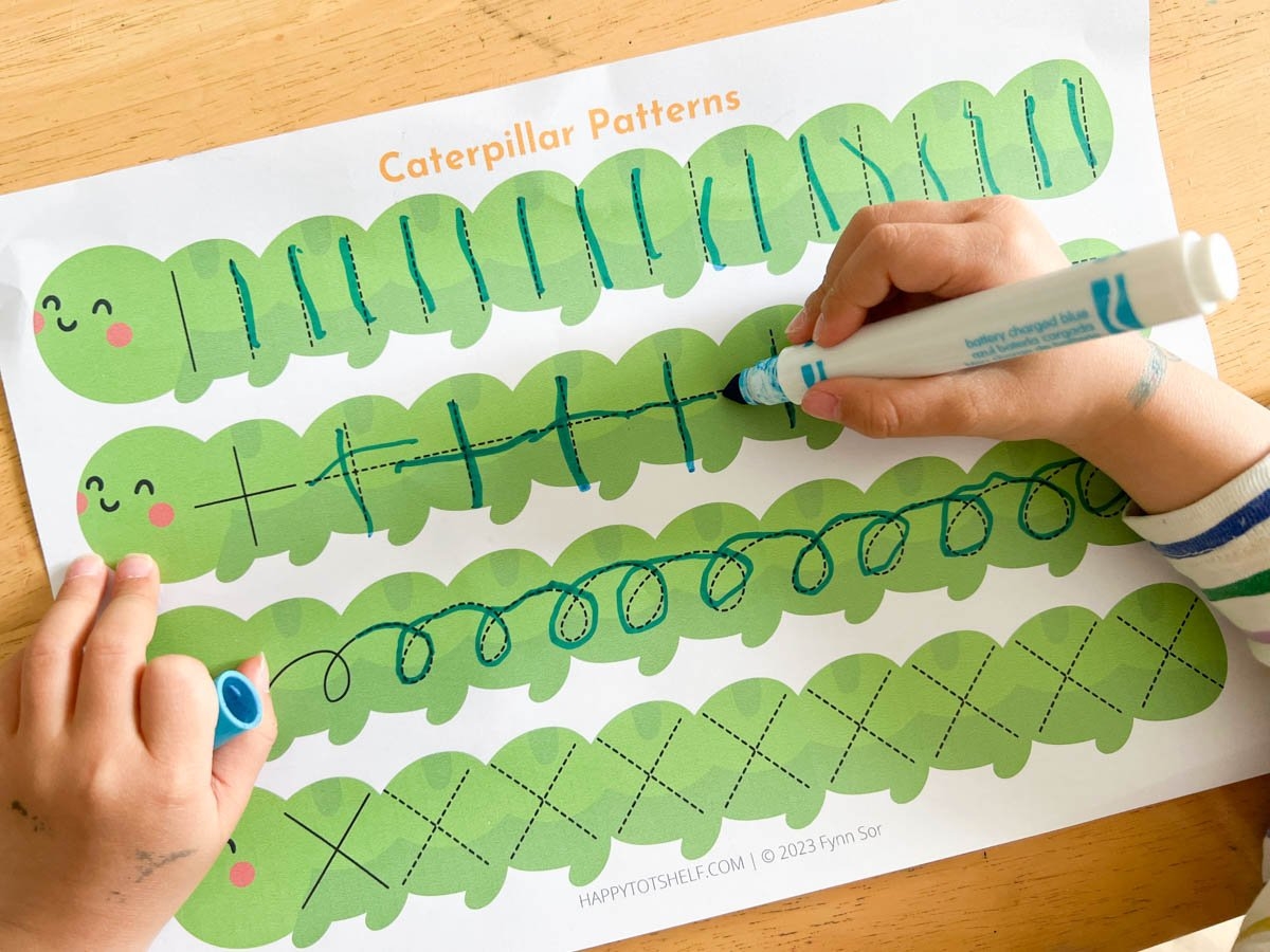 Pre Writing Skills And Activities To Get Your Children Ready To Write Happy Tot Shelf