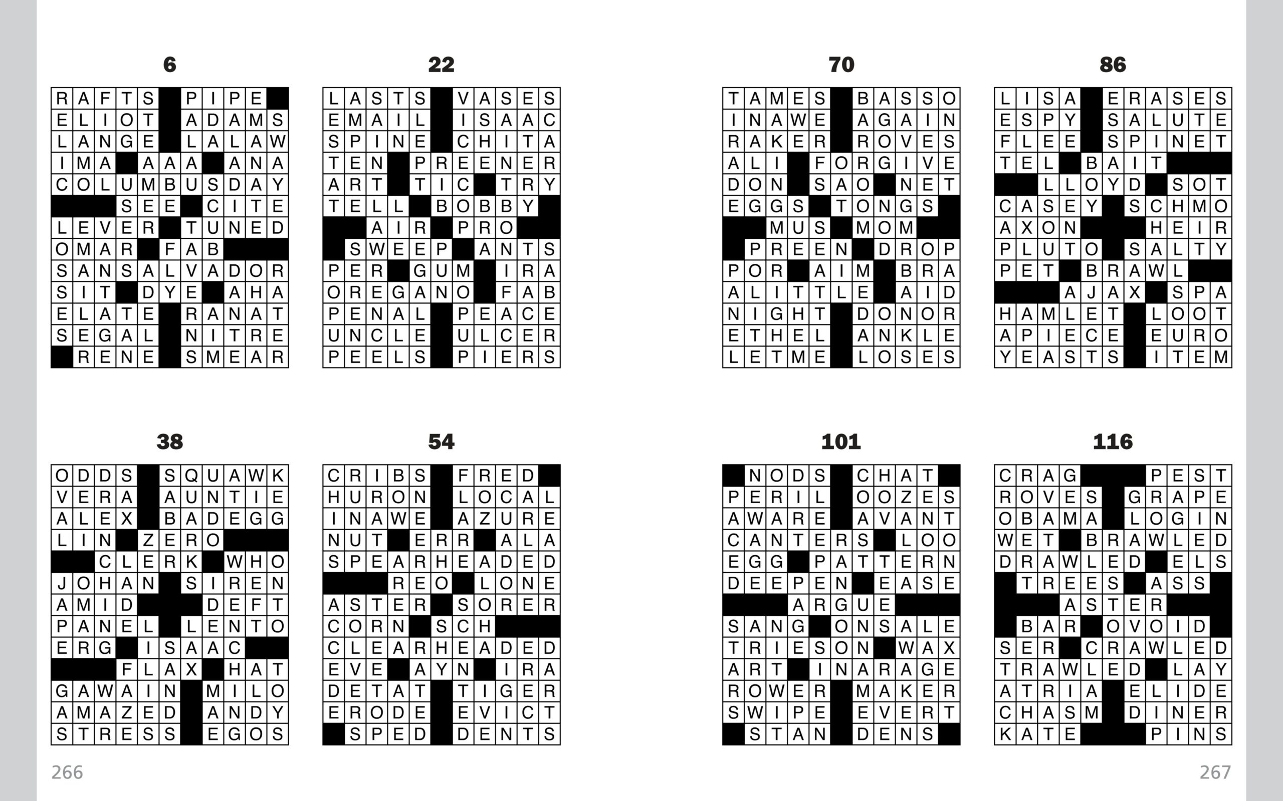 thomas joseph crossword puzzle answers