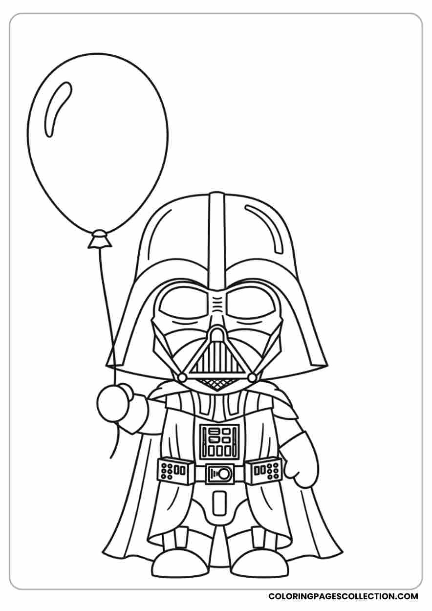 coloring pages of darth vader coloring pages of darth vader
