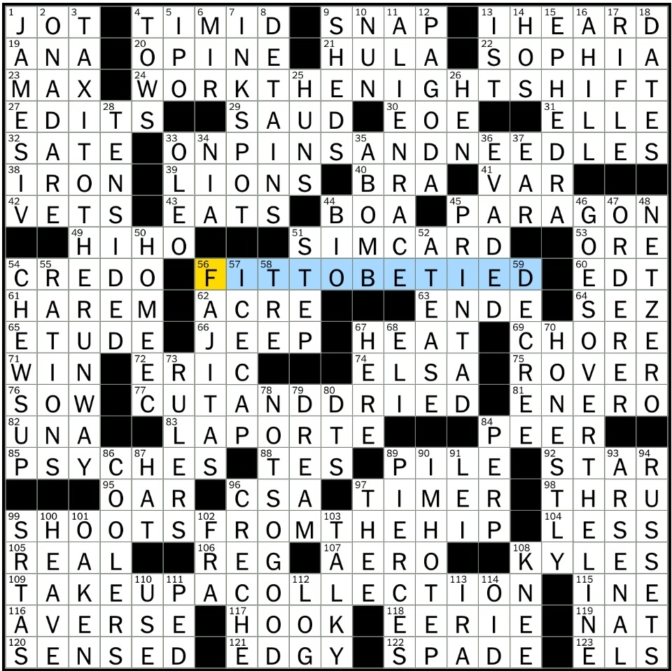 Rex Parker Does The NYT Crossword Puzzle Last Scottish King To Die In Battle SUN 7 30 17 Mideast Royal Name Funny Gasteyer NFC North Rivals Bears Cellphone Chip
