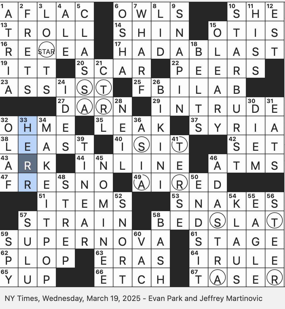 Rex Parker Does The NYT Crossword Puzzle Skills Of The Past WED 3 19 25 Brother In The Lemony Snicket Books Coxswain s Nightmare Most Populous Inland City Of California Rex Parker Does The NYT Crossword Puzzle Skills Of The Past WED 3 19 25 Brother In The Lemony Snicket Books Coxswain s Nightmare Most Populous Inland City Of California