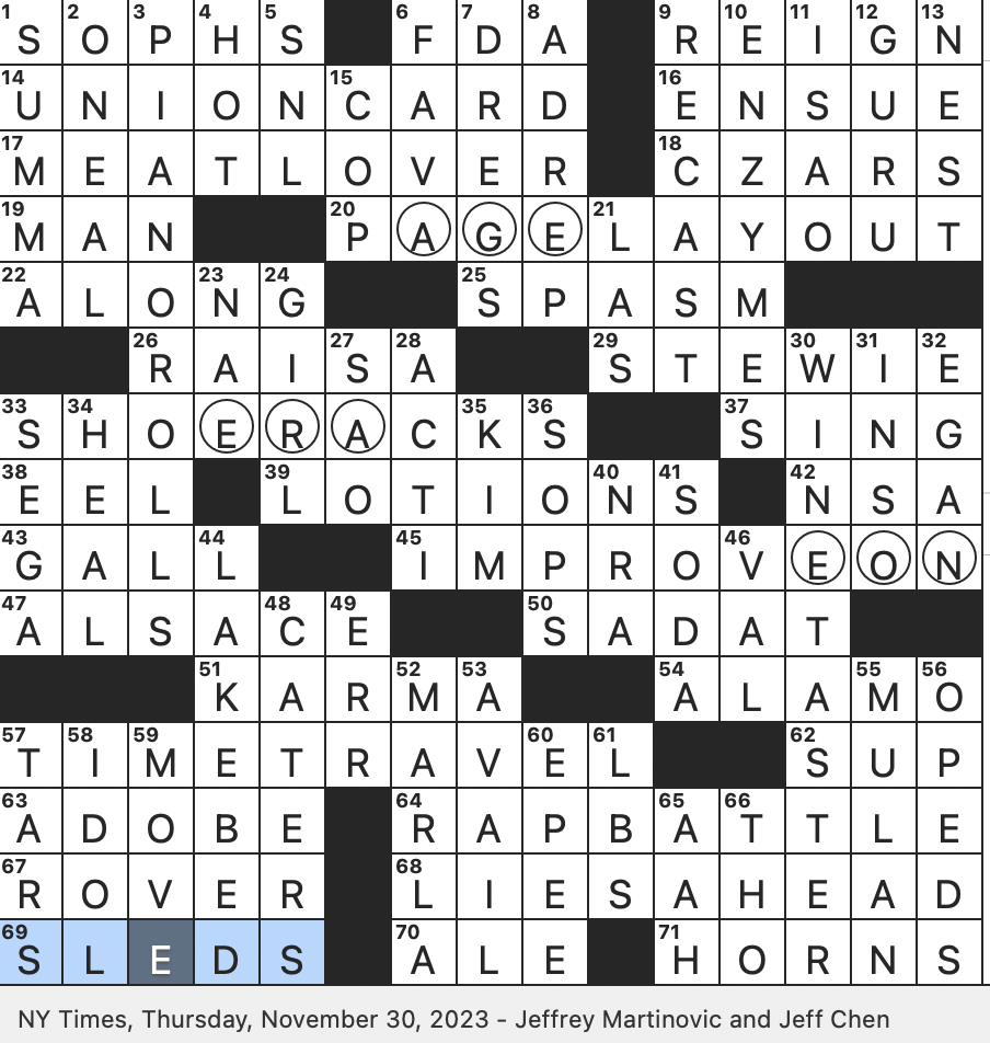 Rex Parker Does The NYT Crossword Puzzle Toddler On Family Guy THU 11 30 23 Enterprise Holdings Holding French Region Known For Its Rieslings Gaming Company With The Yakuza Franchise 