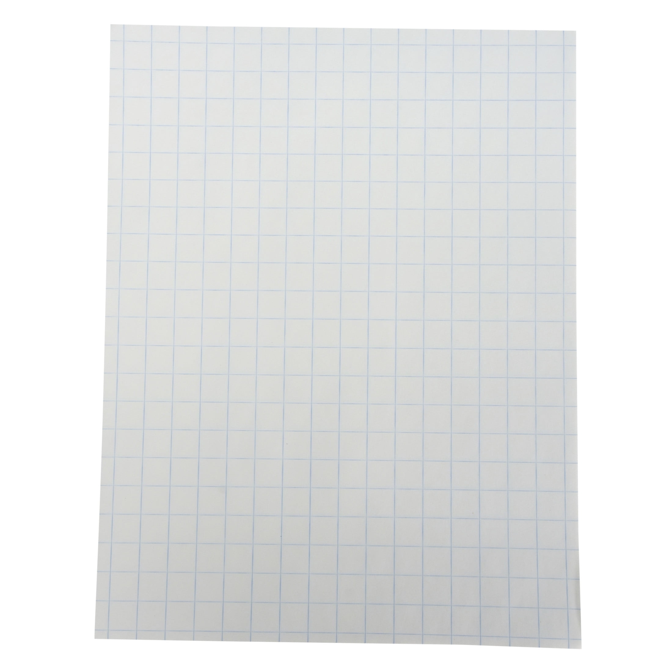 School Smart 8 1 2 X 11 Inch Graph Paper 500 Sheets 1 2 Inch Ruled Double Sided White Walmart
