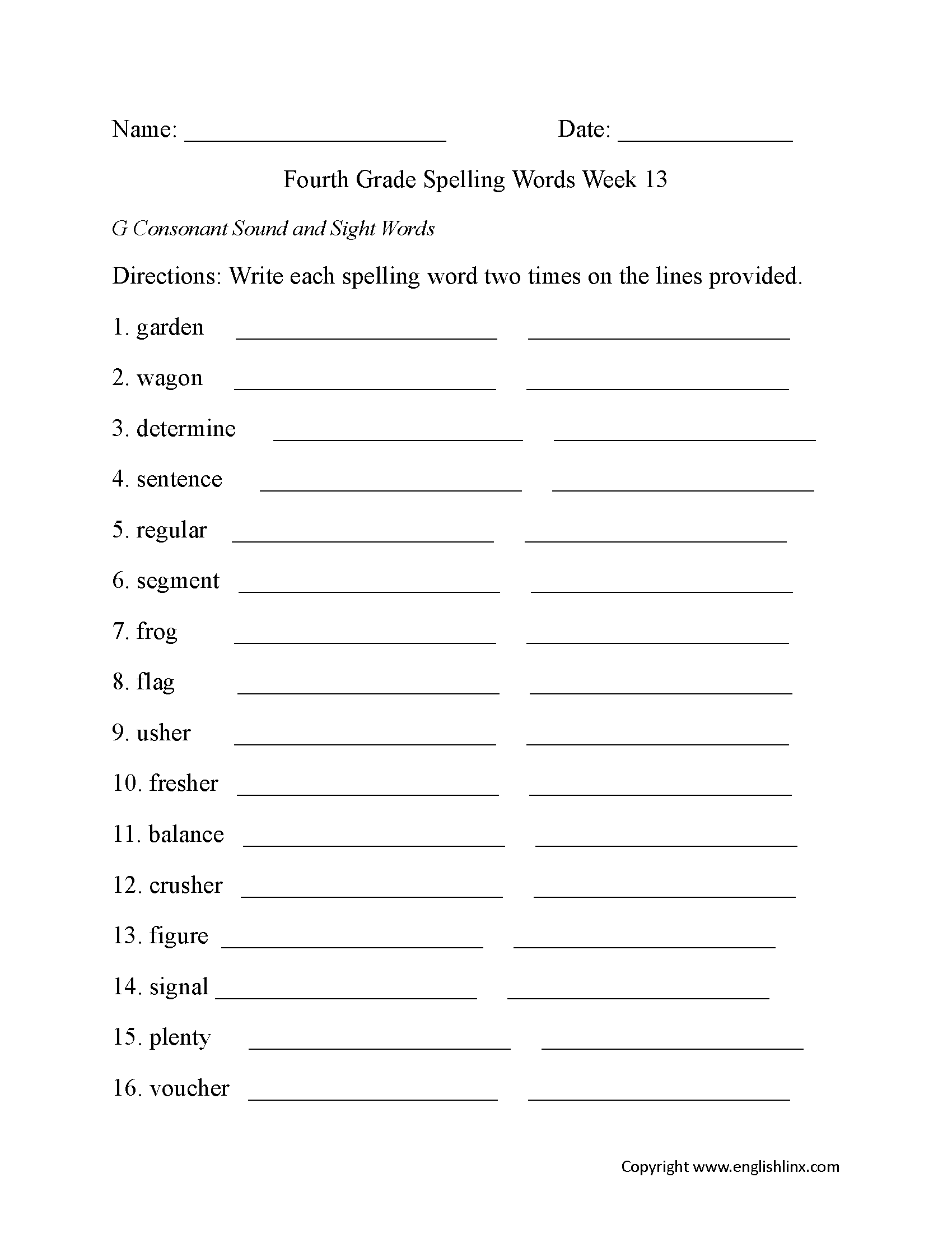 Spelling Worksheets Free Printable Spelling Practice By Grade