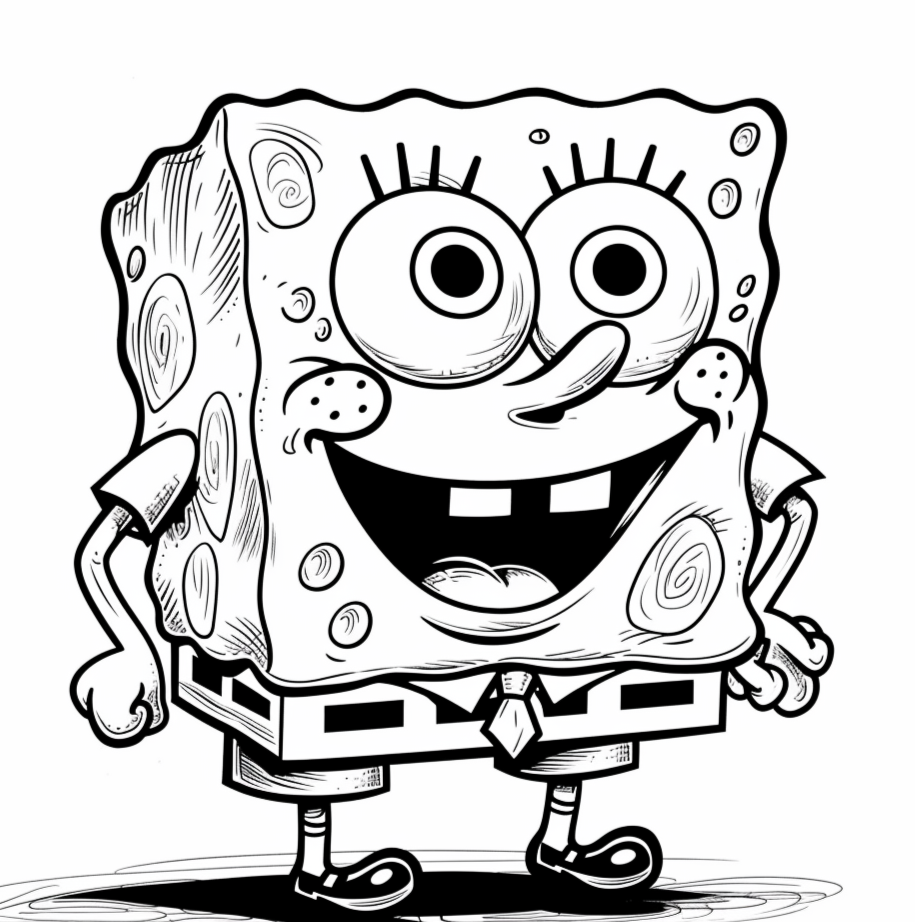 coloring pages of spongebob coloring pages of spongebob